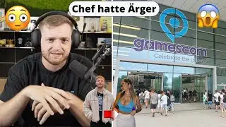 Chef hatte während der Gamescom wieder Stress mit einer Frau😳👀😂