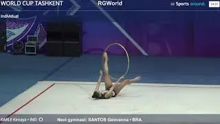 Kimaya Karle (IND) hoop - Tashkent World Cup 2026