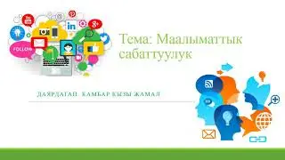 Маалыматтык сабаттуулук
