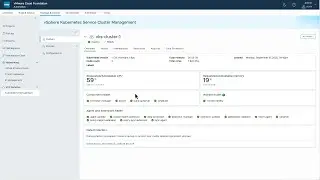 Kubernetes Multi-Cluster Management in VMware Cloud Foundation