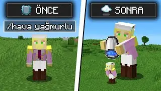 Minecraft ama KOMUTLARIN SIRRININ Hikayesi...