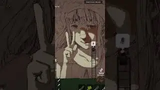 Drawing Aiko in ROBLOX Spraypaint