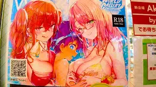 Akihabara in Tokyo 🐶🍻Night Anime Town♪💖4K ASMR non-stop 1 hour 06 minutes
