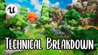 How I made this STYLIZED scene as a BEGINNER