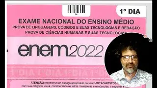 ENEM 2022 - 1º Dia - Prova Rosa - Correção e Comentários