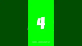 3d animation green screen video | counting green screen video 