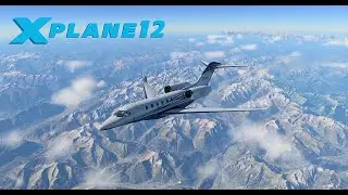 X-Plane 12 Citation X Default Biz Jet Custom FMC Live