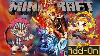  RENGOKU Demon Slayer MOST EPIC Mod for Minecraft PE 1.21+ 🔥