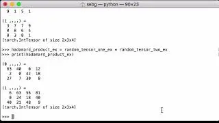 PyTorch Element Wise Multiplication - PyTorch Tutorial