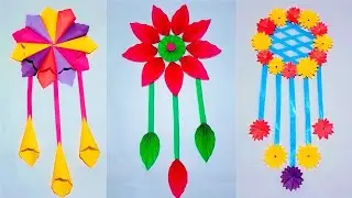 very easy and beautiful 😍 paper wall hanging with much fun #cartoon#dancing#wallhanging#viral#diy#yt