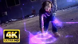 Hamatora Anime  Live Action Cool  VFX  [4K AI REMASTER]