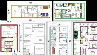20 NEW HOUSE PLAN(1,2,3,AND 4 BHK) 1000,1200,1400,square feet different sizes
