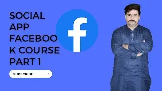 Social App FACEBOOK Course Part 1| Social Media Course-Tutorial For Beginner's by Technical Sharafat