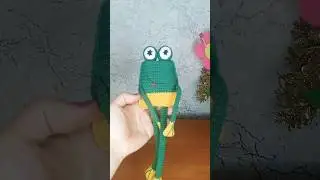 Лягушка тянучка, погремушка