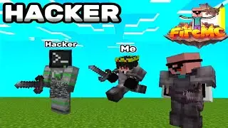 Can I Kill Hacker In @PSD1 's lifesteal  Server  || Fire Mc