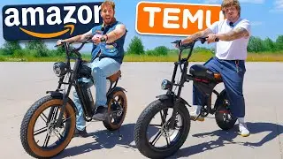 Amazon VS Temu Electric Bikes Challenge!