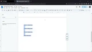 Google Cloud Docs - How to insert 3 columns in one of the pages
