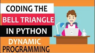 How to code the bell triangle in Python using dynamic programming technique