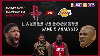 Lakers vs Rockets Game 5 Analysis - Rockets ELIMINATED | Mike D'Antoni Fired?