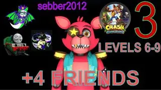 GLAMROCK FOXY PLAYS: Crash Bandicoot 3 Levels 6-9