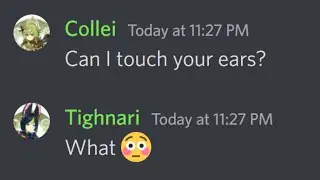 Collei wants to touch Tighnari's ears... | Genshin Impact Discord Skit