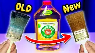 How To Restore & Fix Old, Dried Out Artist Paint Brushes!