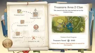 Treasure Area 2 Clue Lingju Pass - Lost Riches Genshin Impact Event