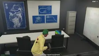GTA Online Salvage Yard Robbery Task : Rappel Equipment (Podium Robbery) GTA 5