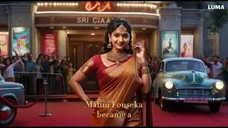 The Cinematic Journey of Malini Fonseka | AI Animated Tribute 🇱🇰