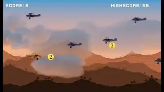 Making simple biplane Airplane Game made in Godot 4