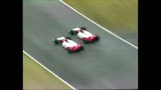 Ayrton Senna uses Eurobeat on Alain Prost