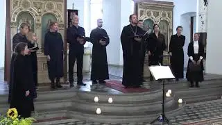 Eestikeelse õigeusu kirikulaulu kontsert. Pühade Aleksandrite Õigeusu Koor