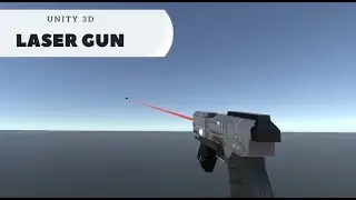 How To Make A Laser Gun in 3 MINUTES | Unity 3D