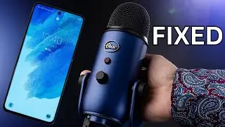 Blue Yeti USB Microphone Android sound issue RESOLVED🔥