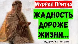 Мудрая притча, о том когда жадность сгубила жизнь