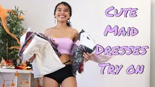 Maid Dresses Try On Haul  (Kawaii) Ft. Lolitafashionco ~Lebee Ongco🐻 179