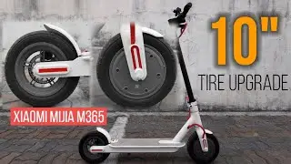 Xiaomi Mijia M365 10 inch tire upgrade | Best upgrade for Mijia M365 Electric Kick Scooter