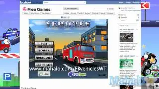 Vehicles Facebook Game Walkthrough - 1