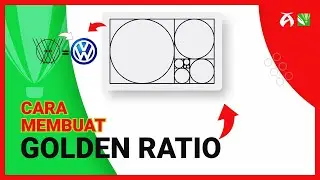 How to make Golden Ratio || Tutorial CorelDraw #arestutorials