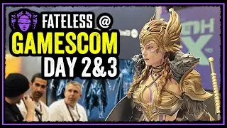 Day 2 & 3: @FatelessGames  gamescom 2024 Trip 💜 Godforge ~ Fateless Games