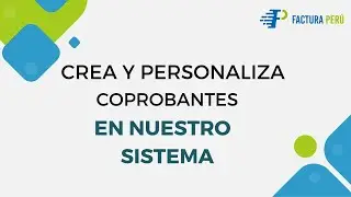 Crea y personaliza fácilmente tus comprobantes en PDF desde nuestro sistema