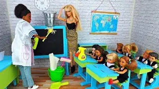 ТЕХНИЧКА СОРВАЛА КОНТРОЛЬНУЮ! Школа куклы барби