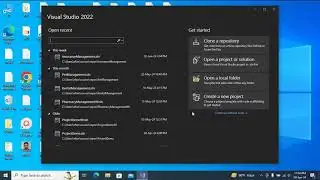 Create C# Project Windows Forms App(.Net Framework) Using Visual Studio 2022