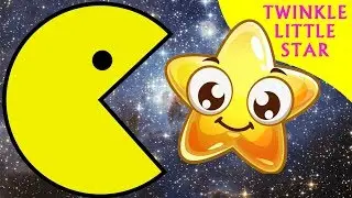 Pacman Twinkle Twinkle Little Star Song Nursery Rhymes
