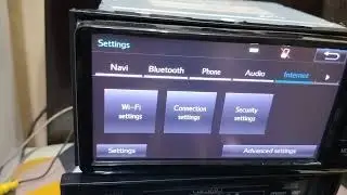 Toyota radio Language, english version update nszn W64T