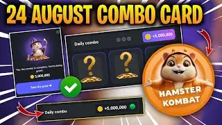 Hamster kombat daily combo 24 august