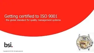 How to get certified to ISO 9001
