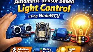Automatic Sensor Based Light Control using NodeMCU