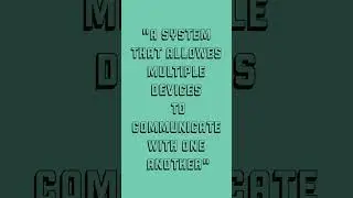 What Is A Network? #networking