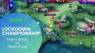 Lockdown Championship Game 2 | Team Betaji vs Pitaji | BO3 | SinnerInc